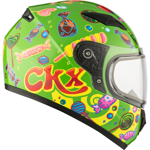 CKX RR519Y Candy Youth Helmet with Double Lens