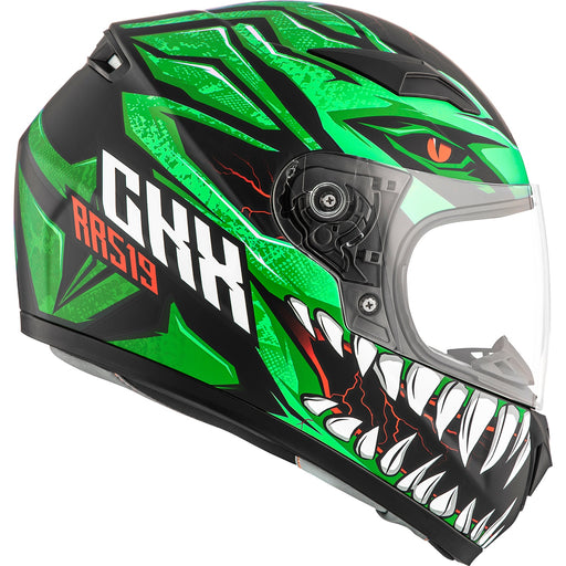 CKX Youth Predator RR519Y Full-Face Helmet, Summer Single Shield