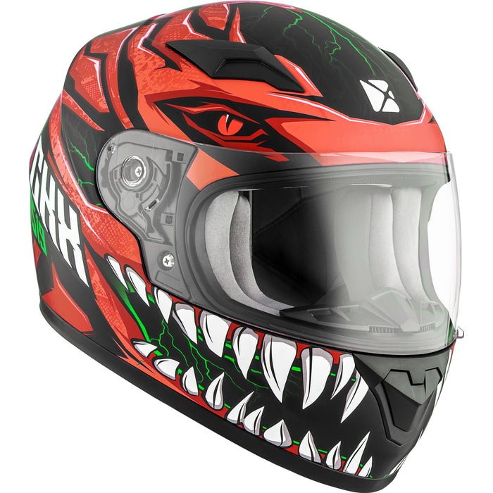 CKX Youth Predator RR519Y Full-Face Helmet, Summer Single Shield