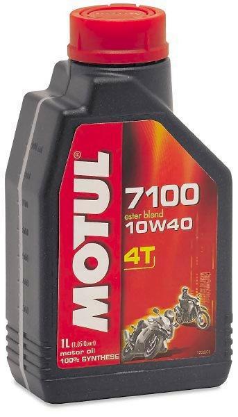 Motul 7100 4T 4-Stroke Synthetic Ester Motor Oils - 10W40