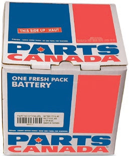 Parts Unlimited 12V Conventional Battery Kit 12N12A-4A-1