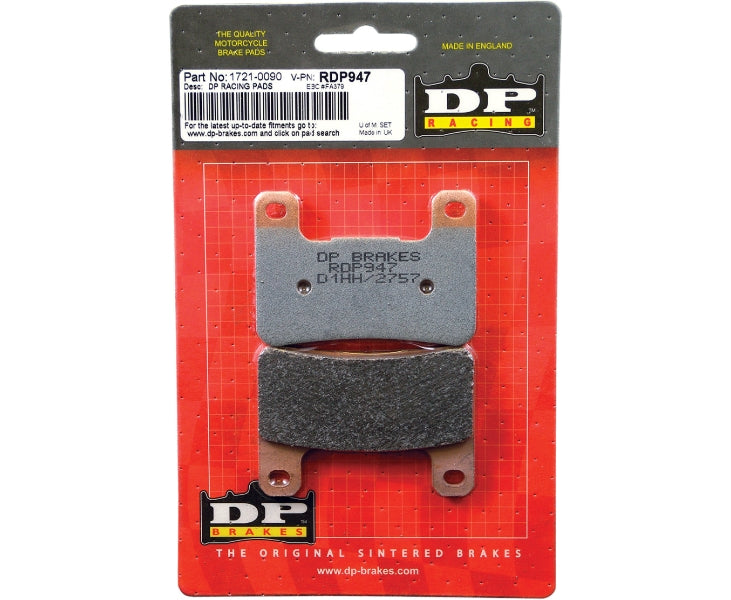 DP Brakes RDP Race Brake Pads 1721-0090