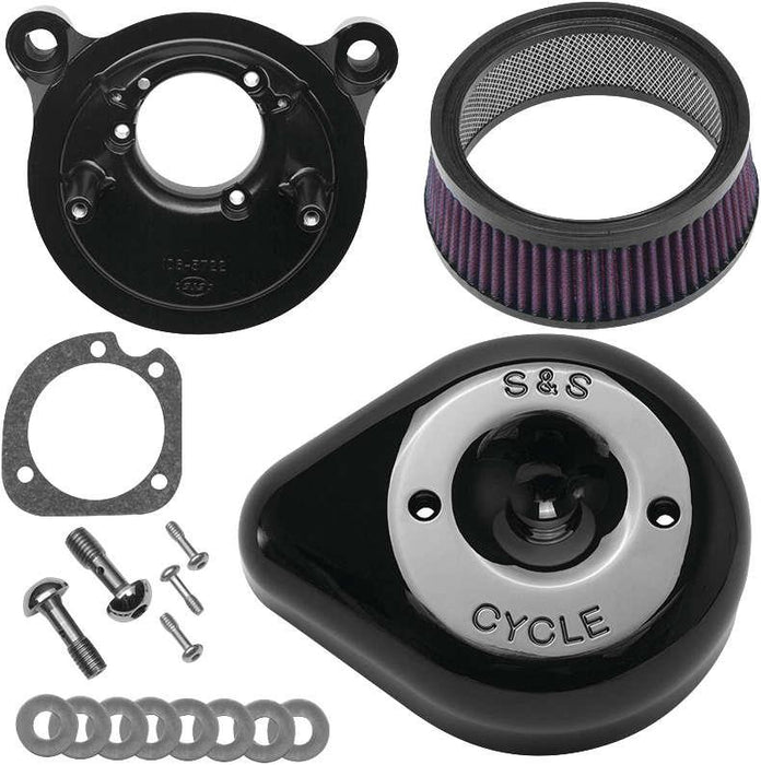 S&S Cycle Stealth Teardrop Air Cleaner Kit 1010-2504