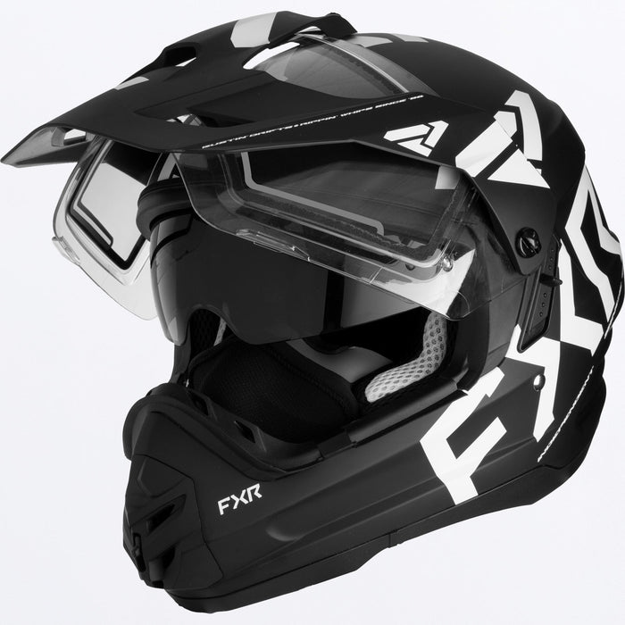 FXR Torque X Team Helmet w/ E Shield & Sun Shade