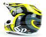 6D ATR-1 Motocross Helmet Neon Yellow-black