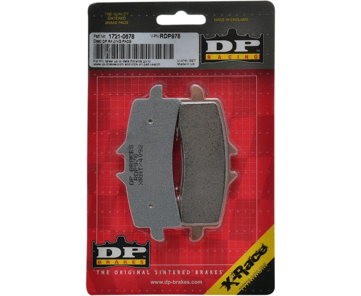 DP Brakes RDP Race Brake Pads 1721-0678