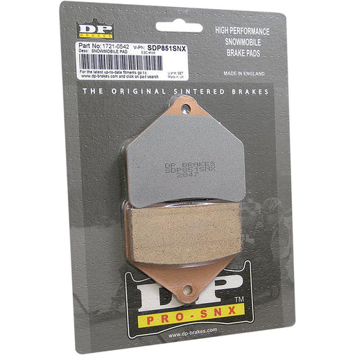 DP Brakes SNX High Friction HH+ Snowmobile Pads 1721-2446