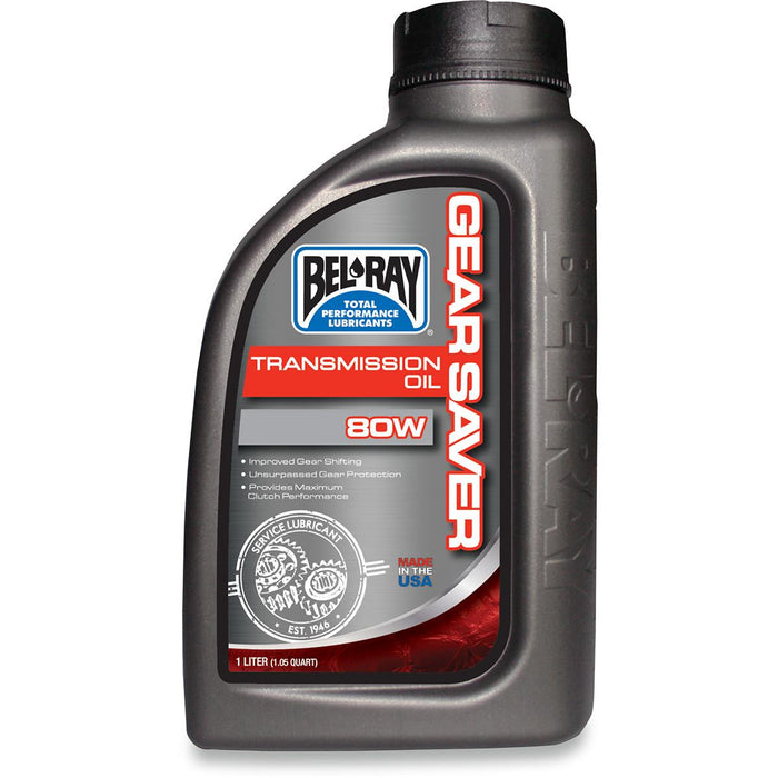 Bel-Ray Gear Saver Transmission Oil - 80W 1 L