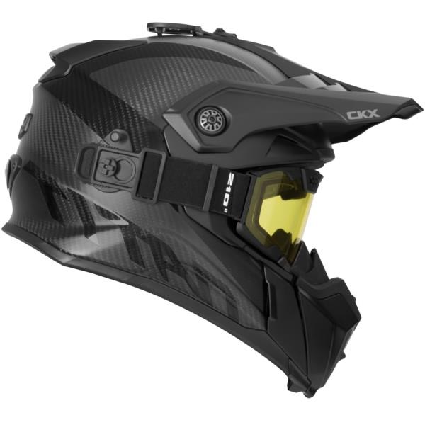 CKX Titan Carbon Fiber Snow Helmet with 210 Goggles