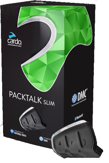 Cardo PackTalk Slim Communication System with JBL Sound