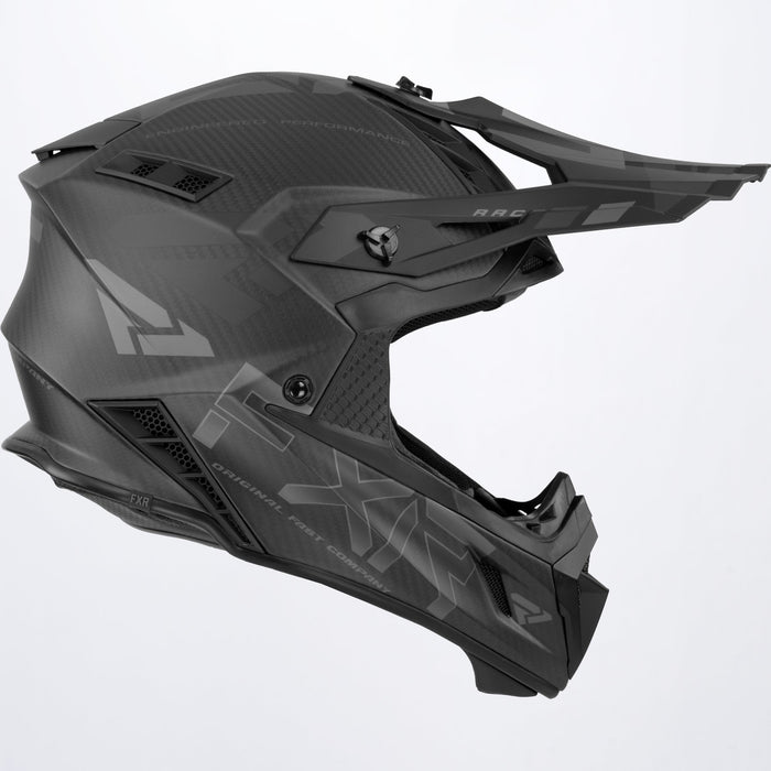 FXR Helium Carbon Alloy Helmet with D-Ring