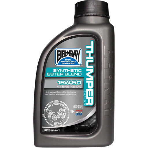 Bel-Ray Thumper Racing Synthetic Ester Blend 4T 4-Stroke Engine Oil - 15W50