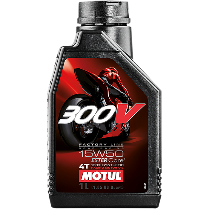 Motul 300V Synthetic Motor Oil - 15W50