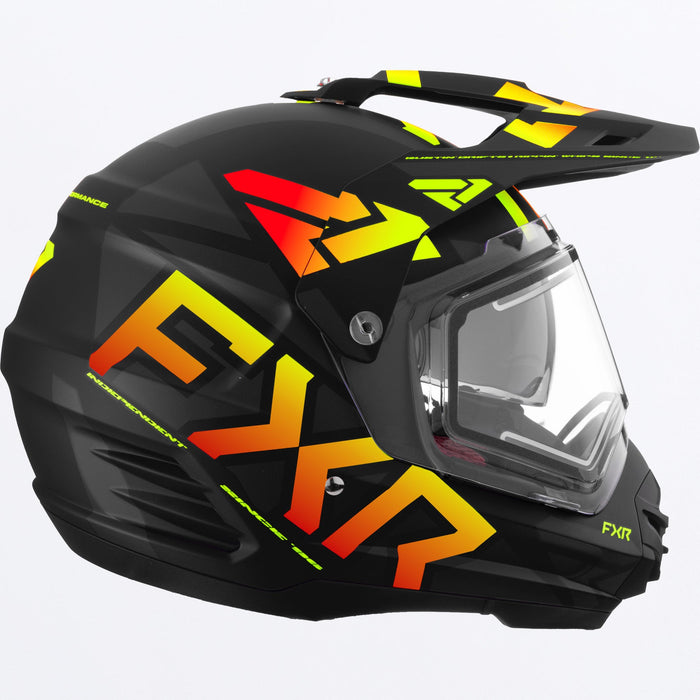 FXR Torque X Team Helmet w/ E Shield & Sun Shade