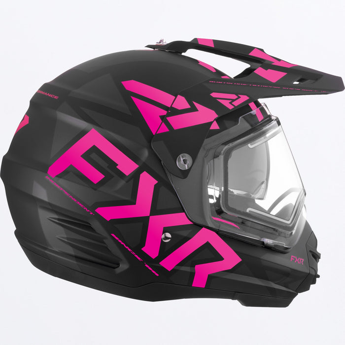 FXR Torque X Team Helmet w/ E Shield & Sun Shade