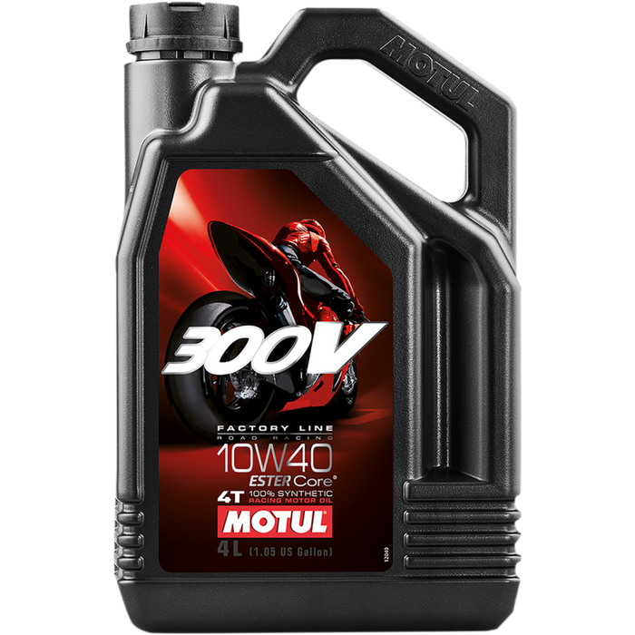 Motul 300V Synthetic Motor Oil - 10W40