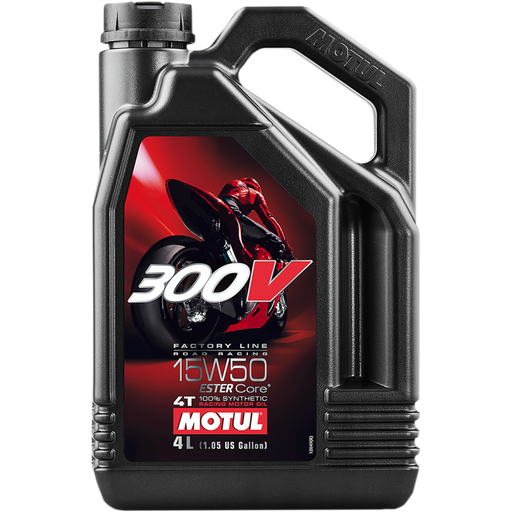 Motul 300V Synthetic Motor Oil - 15W50