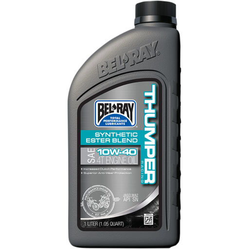 Bel-Ray Thumper Racing Synthetic Ester Blend 4T 4-Stroke Engine Oil - 10W40