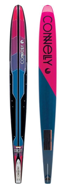 CONNELLY CONCEPT SLALOM WATERSKI WITH WOMENS SHADOW S / M LACE BINDING & RTP