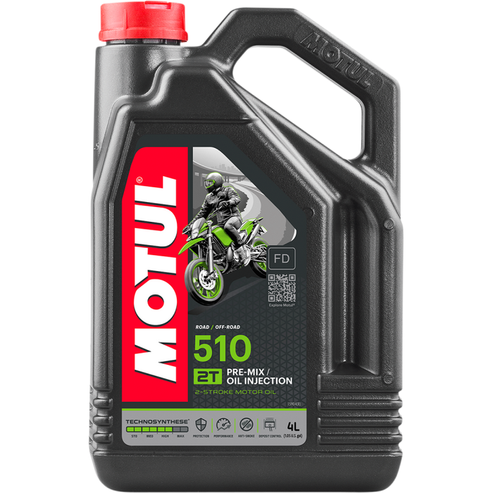 Motul 510 2T 2-Stroke Synthetic Motor Oil