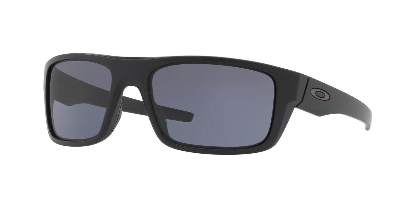 OAKLEY DROP POINT MATTE BLK W/ GREY SUNGLASSES