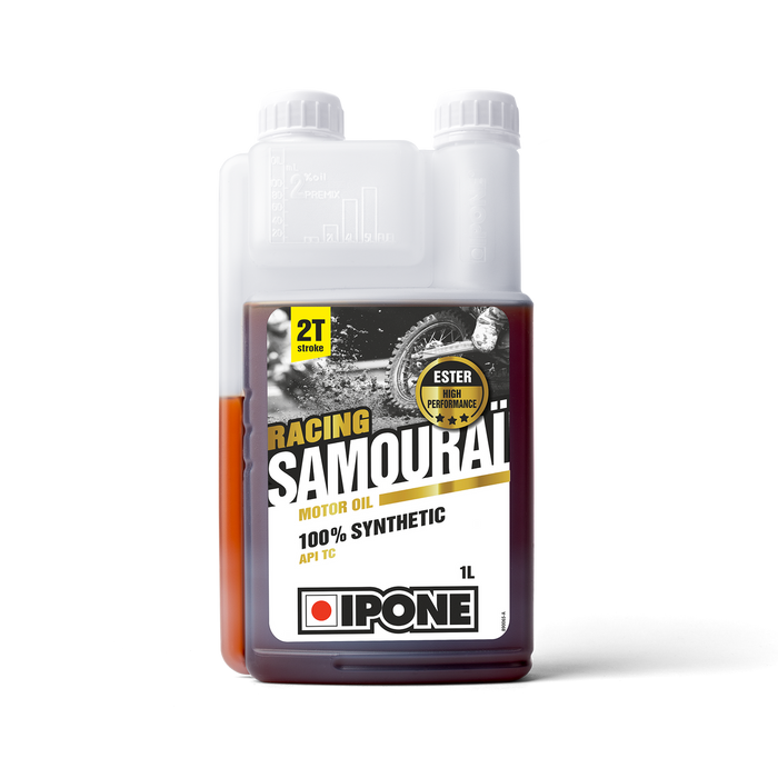 Ipone Samourai Racing 100% Synthetic Oil - 2T 2-Stroke