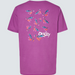 OAKLEY MENS PURPLE FROGS TEE