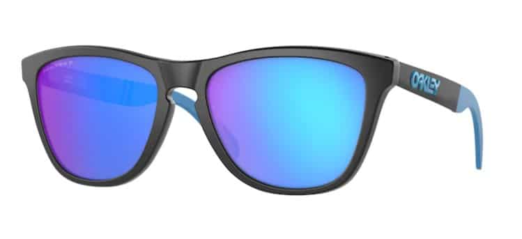 OAKLEY FROGSKINS MIX MATTE BLACK W/ PRIZM SAPPHIRE SUNGLASSES