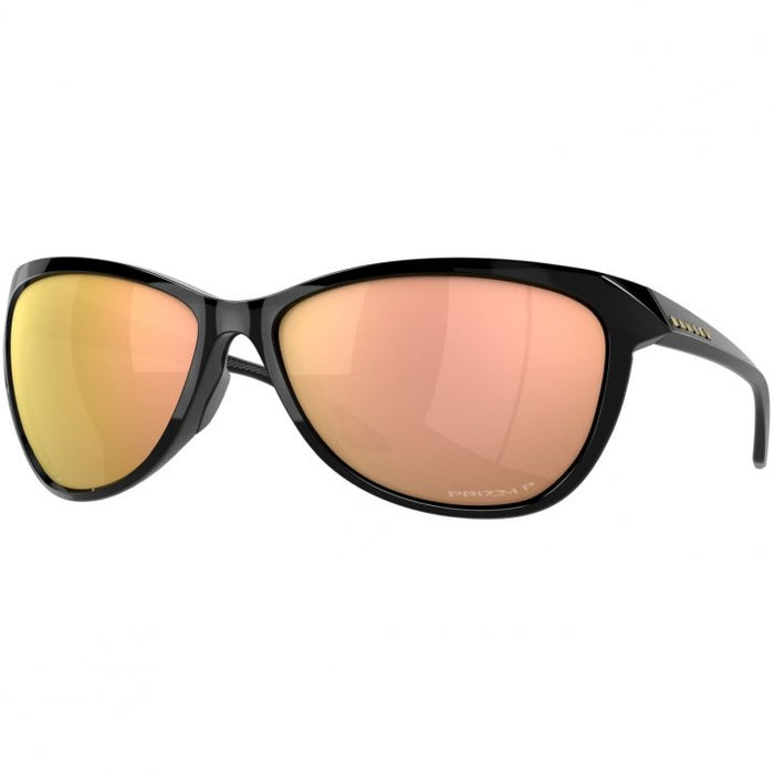 Oakley Pasque Black with Prizm Rose Gld Polarized Sunglasses