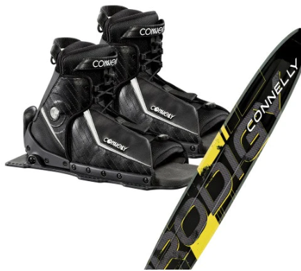 CONNELLY PRODIGY SLALOM WATERSKI WITH SWERVE BINDING & RTP *NON-CURRENT*