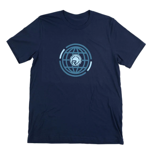 RADAR MENS GLOBAL NAVY TEE