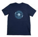 RADAR MENS GLOBAL NAVY TEE