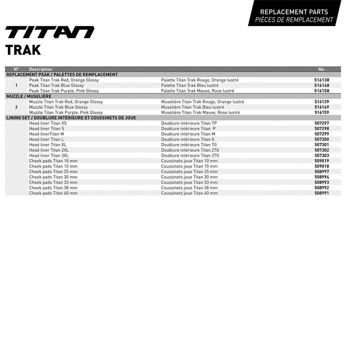 CKX Trak Titan Original Carbon Trail and Backcountry Helmet