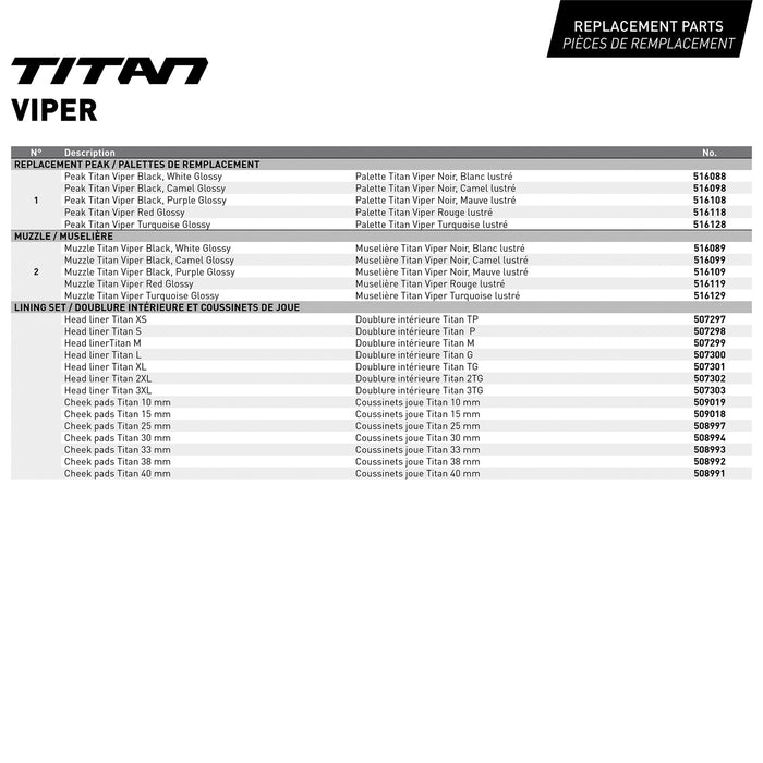 CKX Titan Viper Original Trail and Backcountry Helmet with 210° Goggles