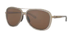 OAKLEY SPLIT TIME MAT SEPIA W/ PRIZM BRNZ POL SUNGLASSES