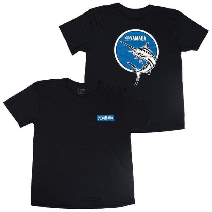 YAMAHA UNISEX PROFISH TEE BLACK