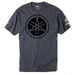 YAMAHA MENS TUNING FORK CHARCOAL TEE