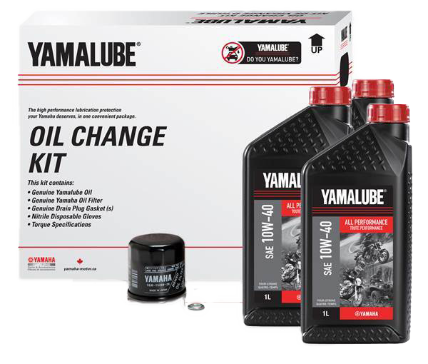 Yamalube 10W-40 ATV / UTV All Performance Oil Change Kit (3L)