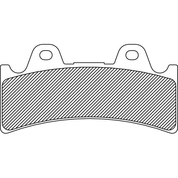 Drag Specialties Sintered Metal Brake Pads 1721-1361