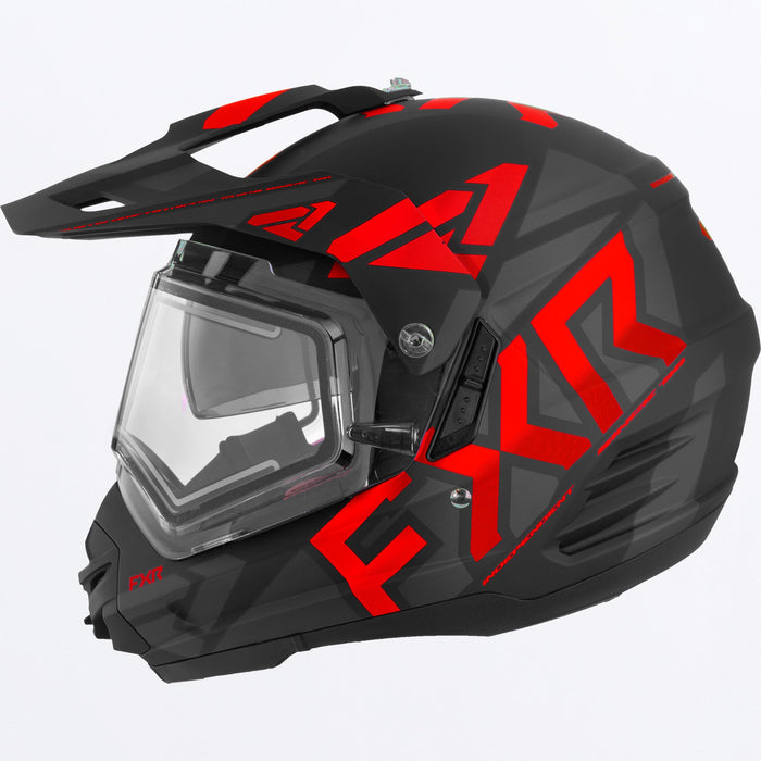 FXR Torque X Team Helmet w/ E Shield & Sun Shade