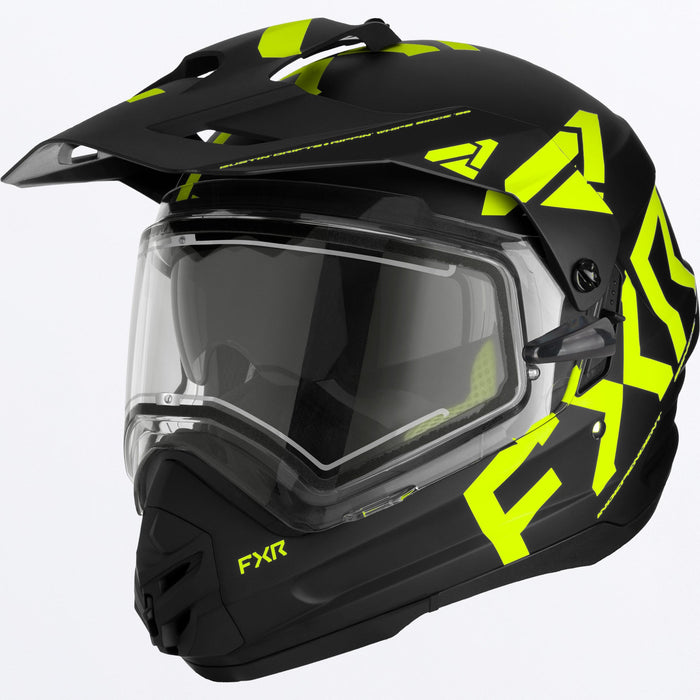 FXR Torque X Team Helmet w/ E Shield & Sun Shade