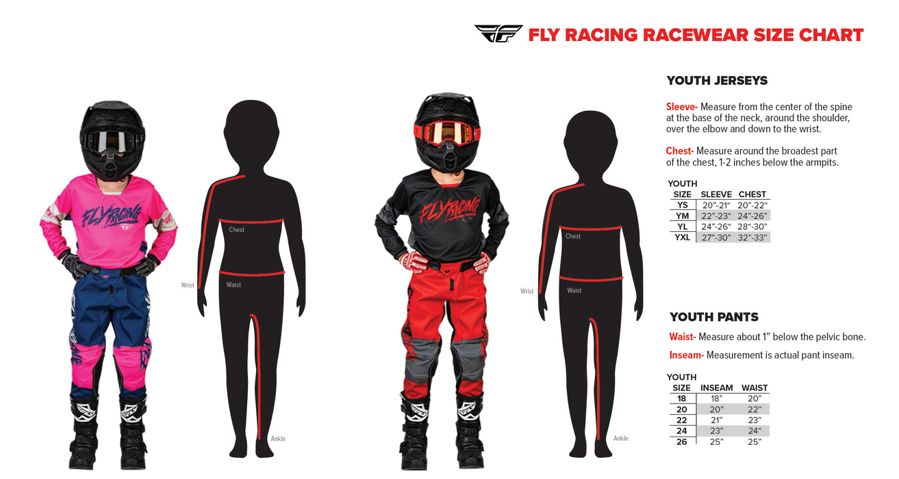 FLY Racing Kinetic Rebel Youth Pants