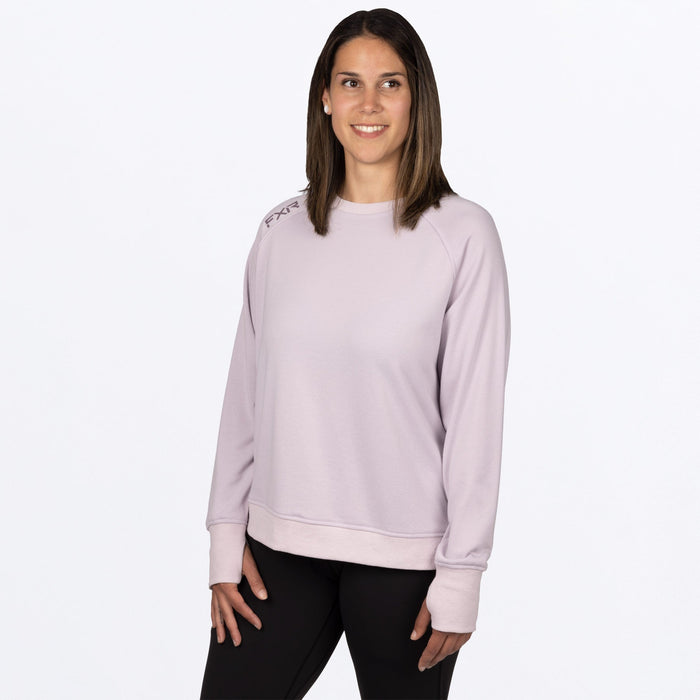 FXR Womens Side Star Crewneck Pullover Sweater