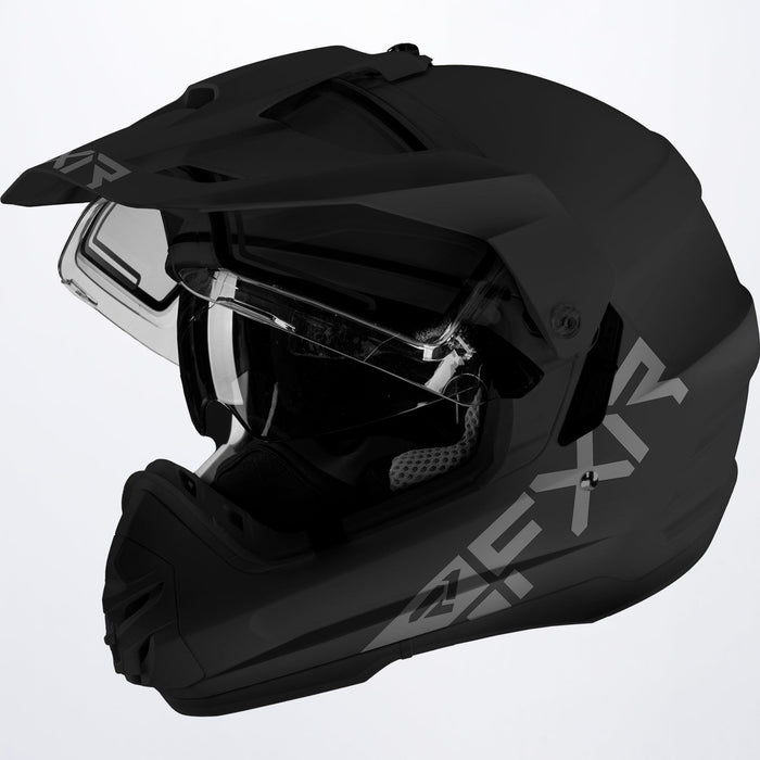 FXR Torque X Prime Helmet with E Shield & Sun Shade