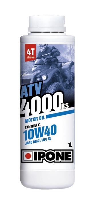 Ipone ATV 4000 RS 3-Synthetic Oil - 4T 4-Stroke - 10W40