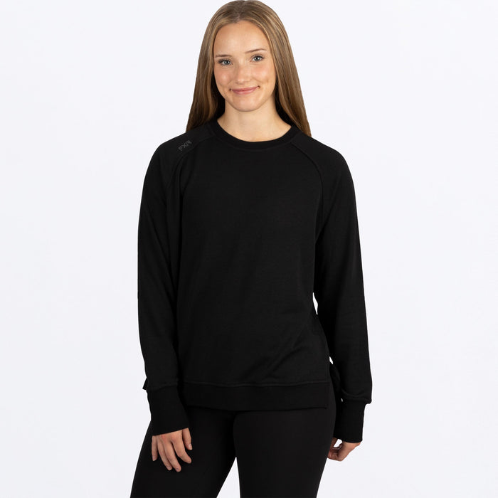 FXR Womens Side Star Crewneck Pullover Sweater