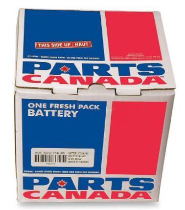 Parts Unlimited Conventional 12V Heavy Duty Battery CB14A-A2