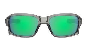 OAKLEY STRAIGHTLINK GREY INK W/ JADE IRIDIUM SUNGLASSES