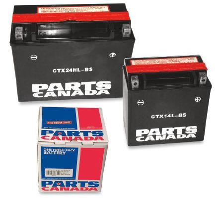 Parts Canada AGM Factory Activated Maintenance-Free Battery CT9B-BS