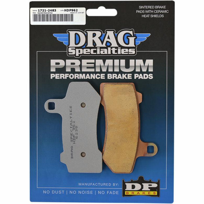 Drag Specialties Premium Sintered Metal Brake Pads 1721-2455